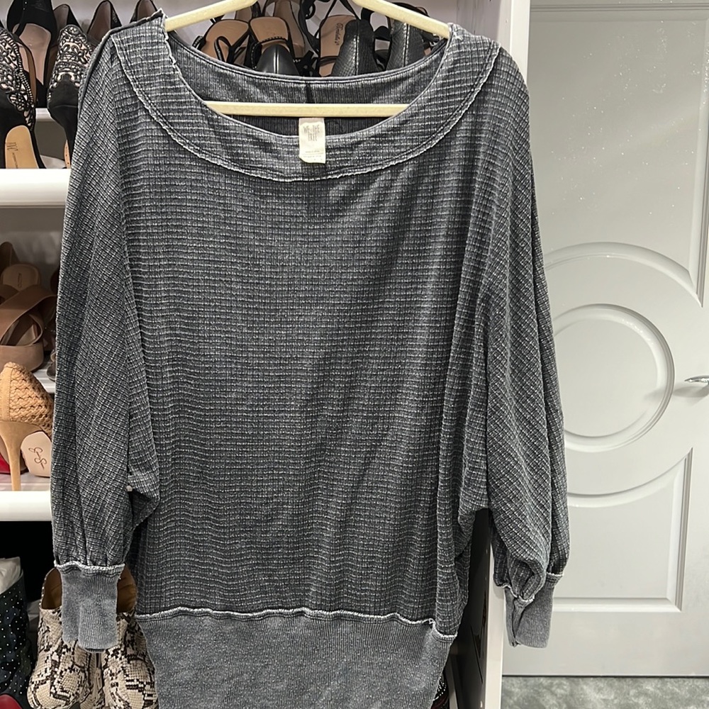 We the free / free people long sleeve shirt